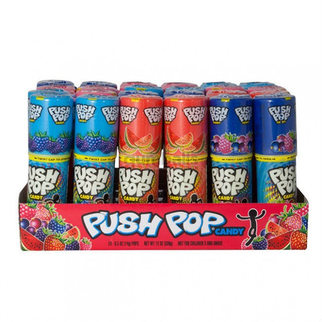 Push Pops Candy Assorted 14g